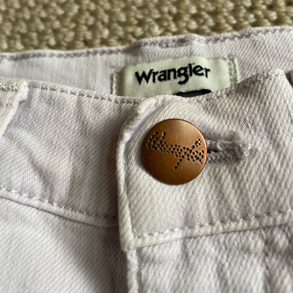 VINTAGE Wrangler Light Purple/Lilac Bootcut Jeans - Picture 3 of 16